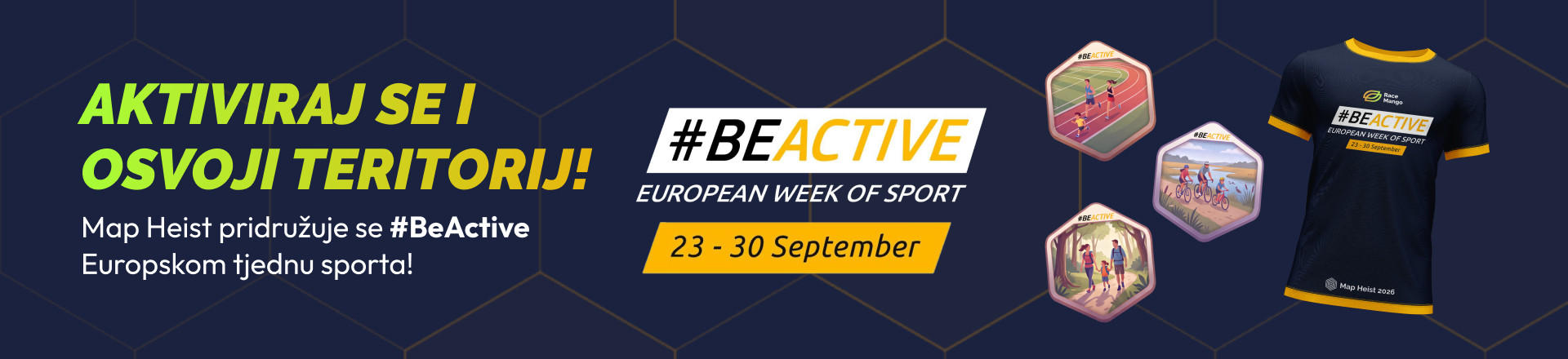 Be active